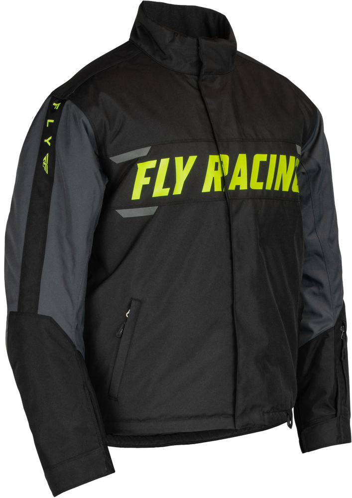 Outpost Jacket Black/Grey/Hi-Vis Yellow 2X-Large; 470-55032X