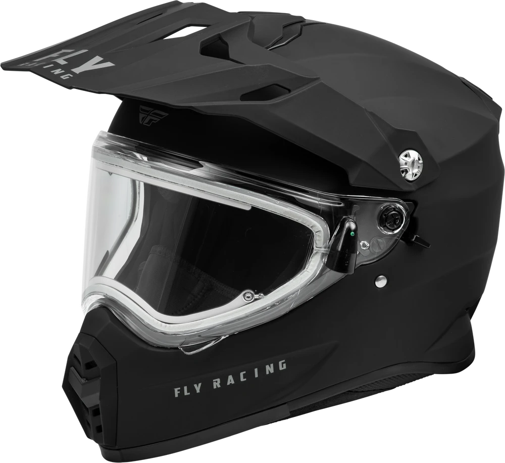 Trekker Cw Solid Helmet Elec Shld Black 2X-Large; 73-313662X