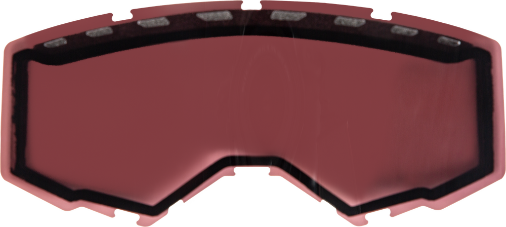 FLY RACING DUAL LENS WITH VENTS ADULT W/SILVER MIR/POLAR ROSE LENS 37-5500