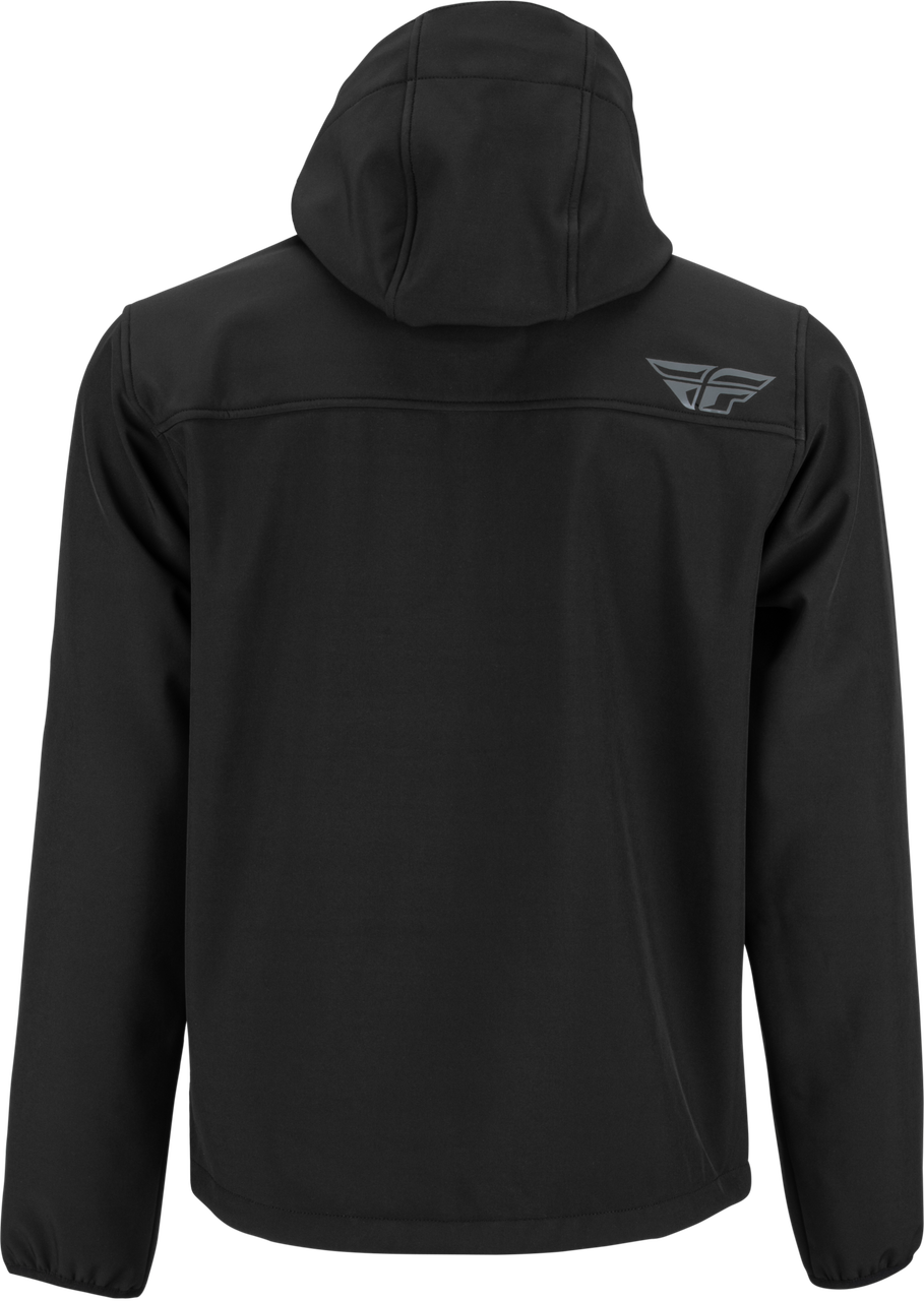 Fly Checkpoint Jacke – 3-lagige Softshell, Wasserabweisend, Winddicht, Mit Abnehmbarer Kapuze