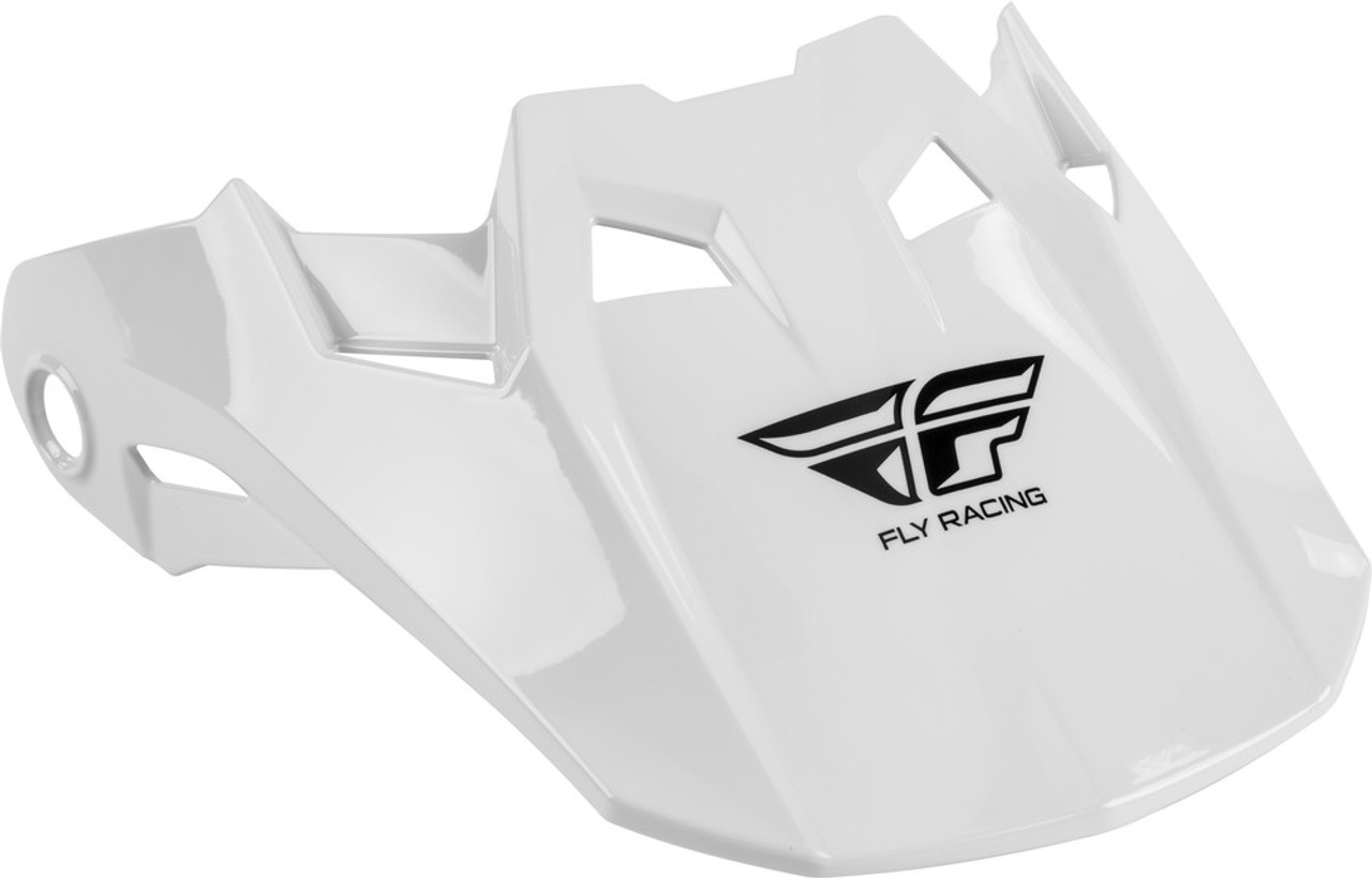 FLY RACING FORMULA VISOR GLOSS WHITE MD-LG 73-47201M