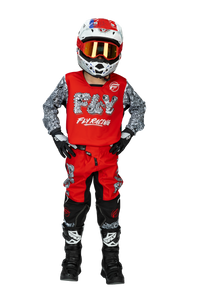 Youth Kinetic Mutant Red|White|Black