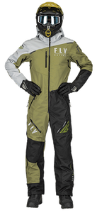 Cobalt Monosuit Shell Outerwear Olive|Grey