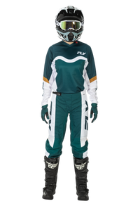 Women's F-16 Teal|White|Gold