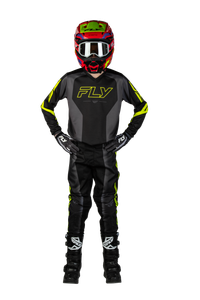 Youth F-16 Raze Black|Grey