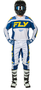 2025 F-16 White|Dark Blue|Yellow