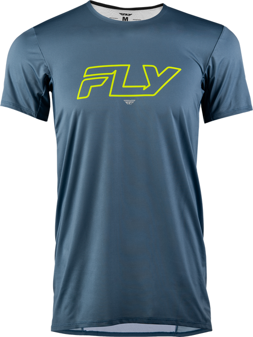 FLY MTB ENDURO SHORT SLEEVE JERSEY SLATE/HI-VIS 2X