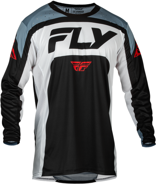 2021 Fly Racing Universal Jersey Black/White - Two Hoosiers