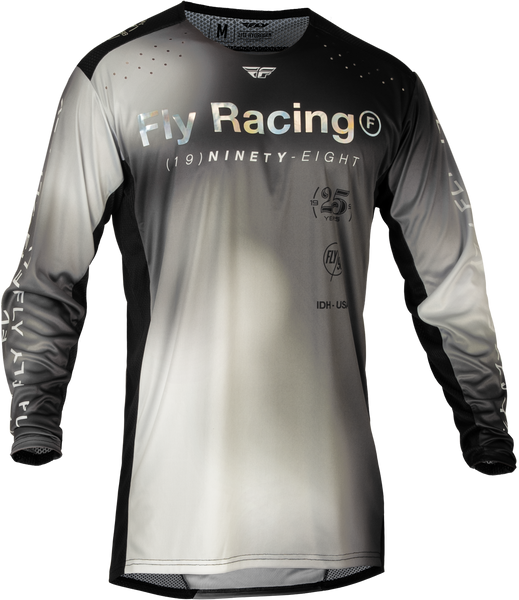 Fly Racing Youth Navy/Yellow/Red Kinetic Wave Jersey - 375-526YS