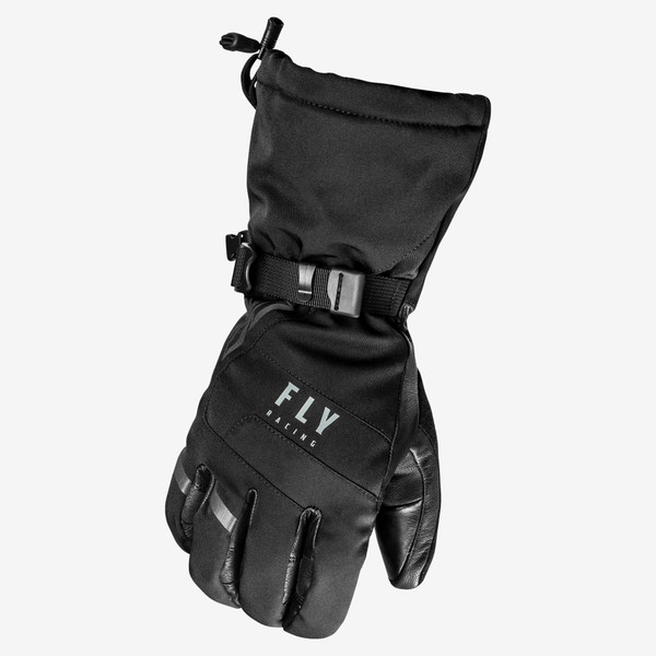 Fly Racing Glacier Gloves - Black / Grey / Hi-Vis - 363-3941XS