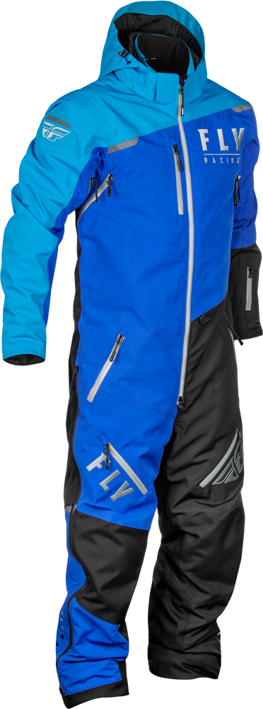 Snow - Men's - Gear Lines - 2025 Cobalt Monosuit Blue|Grey - FLY