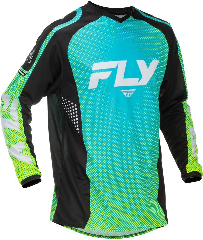 Moto - Men's - Gear Lines - F-16 Aqua|Black|White - FLY Racing