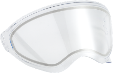 Fly Racing F73-88552 Trekker Helmet Face Shield - Red Iridium Lens, Sleek & Durable Visor Replacement For Motorcycle Helmets