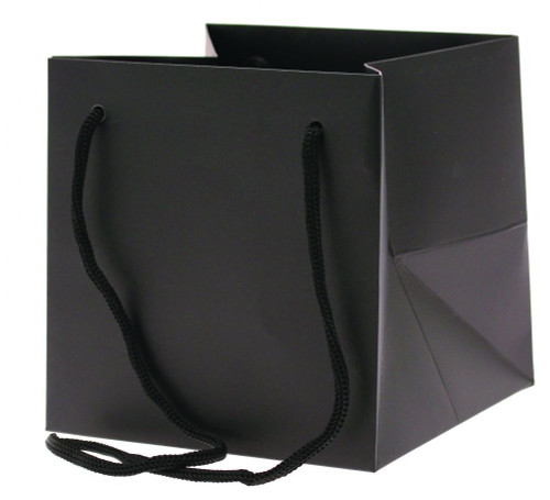 Black Hand Tie Bag 17x17cm Black Hand Tie Bag 17x17cm