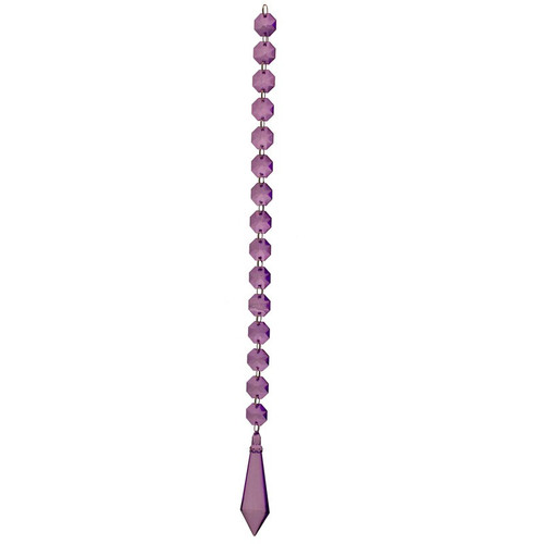50cm Purple Ensiform Prism Garland 50cm Purple Ensiform Prism Garland