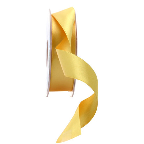 Golden Yellow Satin Ribbon (25mm) Golden Yellow Satin Ribbon (25mm)