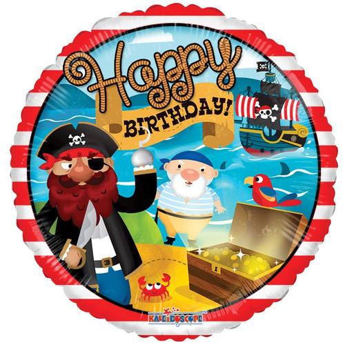 Treasure Pirate Birthday Balloon