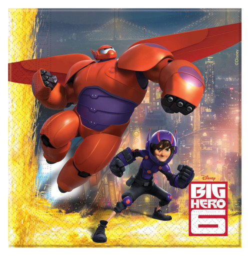 Big Hero 6 Party Napkins Big Hero 6 Party Napkins