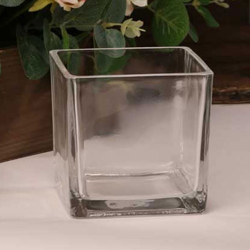 Clear Glass Cube 10cm Clear Glass Cube 10cm