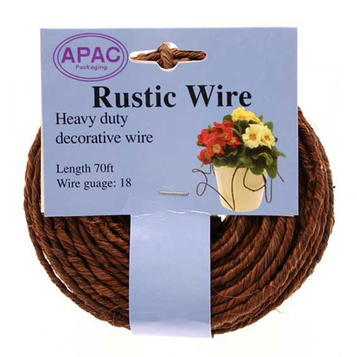 Brown Rustic Wire Brown Rustic Wire