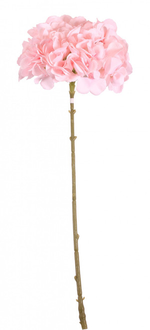 Short Stem Single Pink Hydrangea