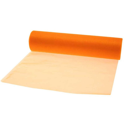 Orange Soft Organza Roll 29cm Orange Soft Organza Roll 29cm