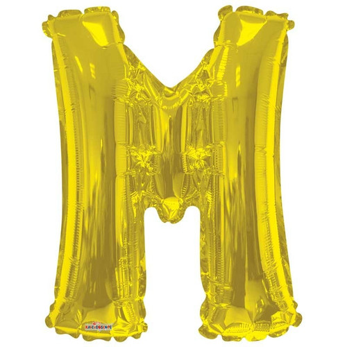 34"  Letter Balloon - M - Gold