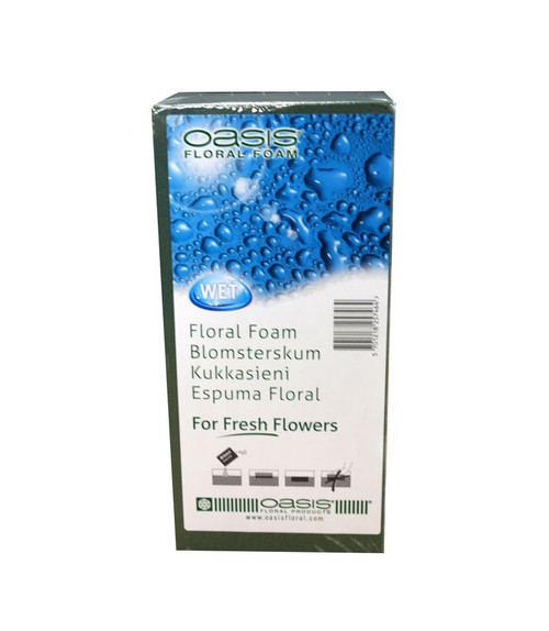 Oasis Shrink Wrapped Wet Foam Brick (1 pk) Oasis Shrink Wrapped Wet Foam Brick (1 pk)