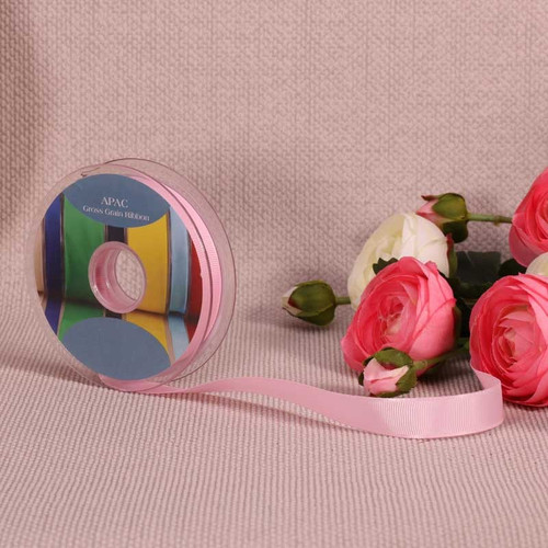 Pink Grosgrain Ribbon (15mm x 20m) Pink Grosgrain Ribbon (15mm x 20m)