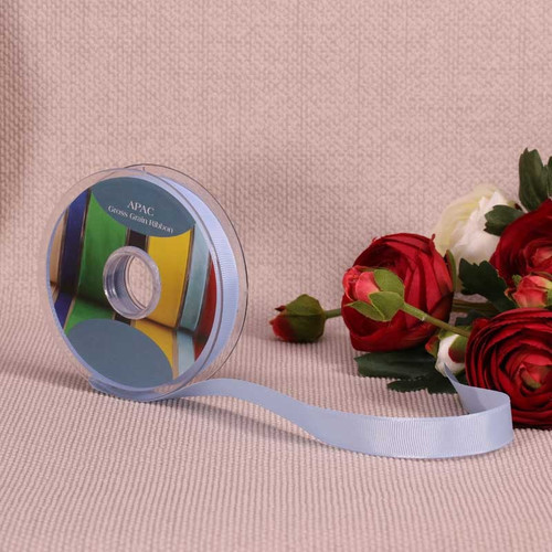 Light Blue Grosgrain Ribbon (15mm x 20m) Light Blue Grosgrain Ribbon (15mm x 20m)
