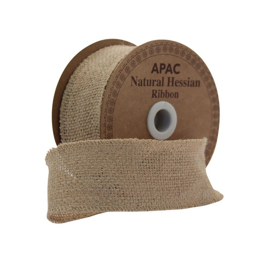 Hessian Ribbon 50mm Hessian Ribbon 50mm