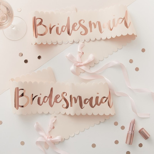 Team Bride Bridesmaid Sashes - 2 Pack Team Bride Bridesmaid Sashes - 2 Pack
