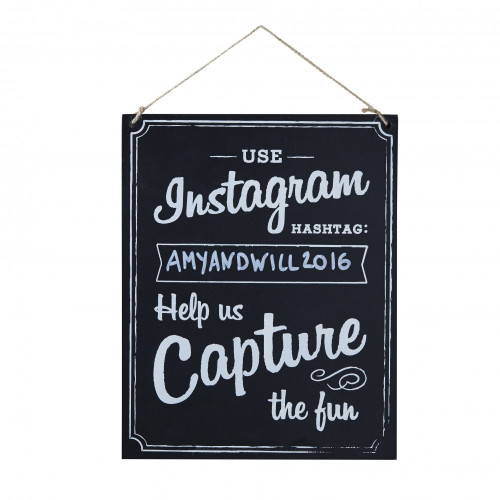 Large Wooden Instagram Sign Large Wooden Instagram Sign