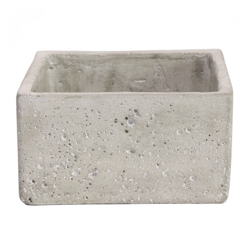 Square Cement Flower Pot 9cm Square Cement Flower Pot 9cm