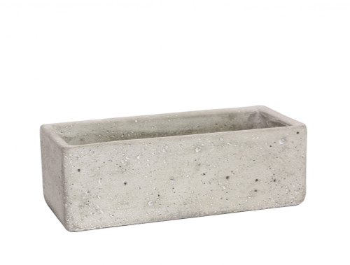 Trough Cement Flower Pot 7.5cm Trough Cement Flower Pot 7.5cm