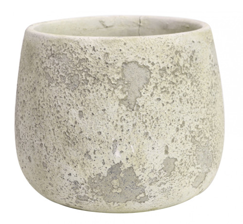 Rustic Bowl Cement Flower Pot 17cm Rustic Bowl Cement Flower Pot 17cm