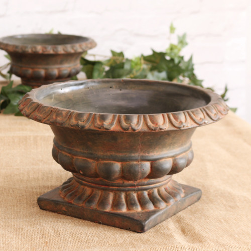 French Urn Cement Pot 16cm French Urn Cement Pot 16cm