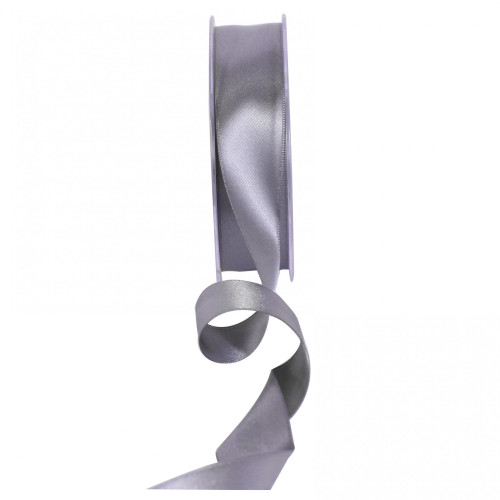 Gunmetal Grey Satin Ribbon 25mm Gunmetal Grey Satin Ribbon 25mm