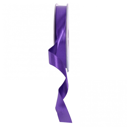 Dark Purple Satin Ribbon 15mm Dark Purple Satin Ribbon 15mm