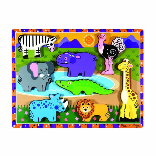 Safari Chunky Puzzle by Melissa and Doug