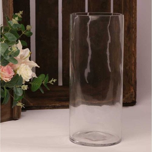 Glass Cylinder Vase (30cm x 13cm) Glass Cylinder Vase (30cm x 13cm)