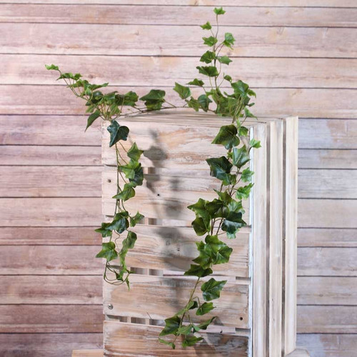 Sandringham Ivy Garland Green 180cm x98 Leaves Sandringham Ivy Garland Green 180cm x98 Leaves
