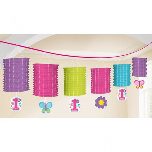 Sweet Birthday Girl Lantern Garland