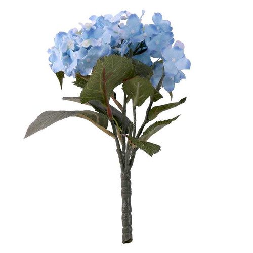 Blue Hydrangea Bush (22 x 17 x 9cm)