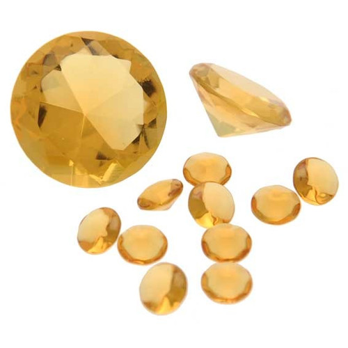 Light Amber Assorted Table Diamonds Light Amber Assorted Table Diamonds