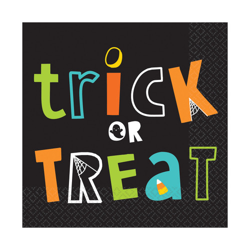 Trick or Treat Luncheon Napkins (33cm) Trick or Treat Luncheon Napkins (33cm)