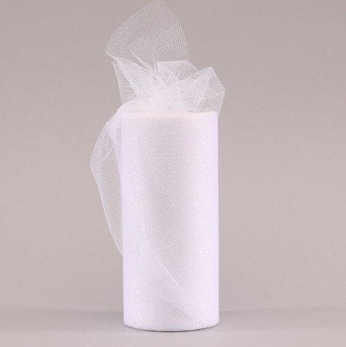 Iridescent Glitter Tulle 15cm x23m