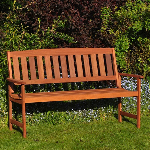 Oxford 3 Seater Hardwood Garden Bench Oxford 3 Seater Hardwood Garden Bench