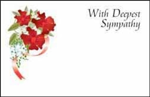 Flowers-With Deepest Sympathy (x50)