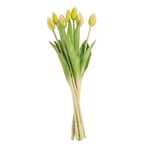 Real Feel Tulip Bunch White Real Feel Tulip Bunch White